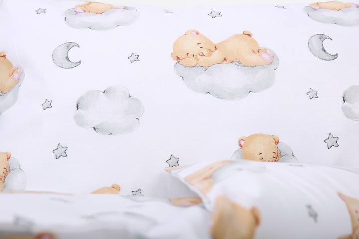 POŚCIEL DZIECIĘCA 135x100 cm DO ŁÓŻECZKA 140x70 NIEMOWLĘCA 2EL BABYMAM