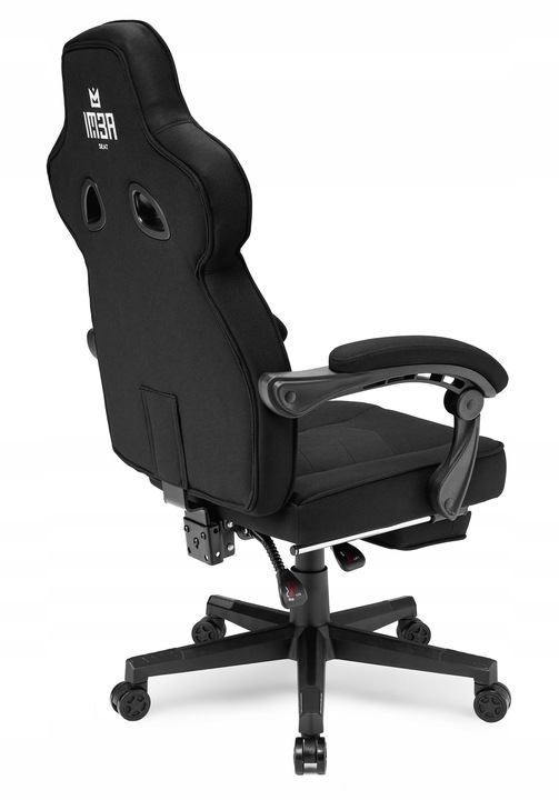 Fotel gamingowy biurowy krzesło gracza Emperor czarnyTkanina