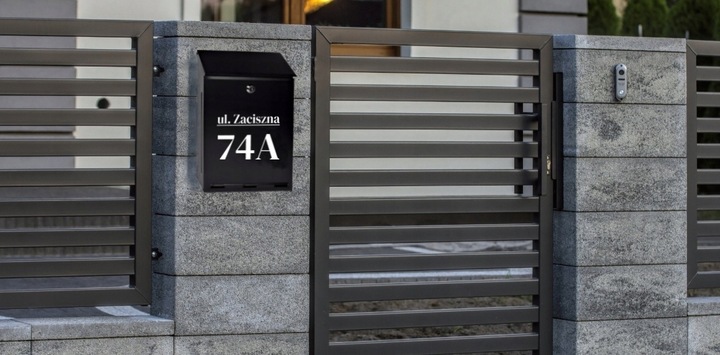 Skrzynka na listy A-4 z Napisem - nadruk UV