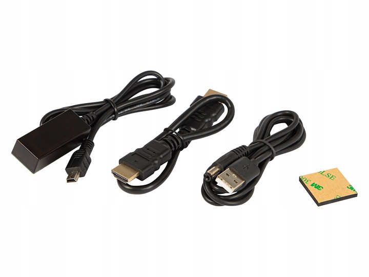 DEKODER TUNER TV DVB-T2 HEVC H.265 FULL HD MINI STICK PILOT ZESTAW