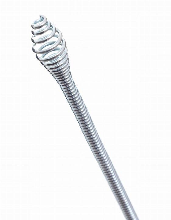 SPIRALA BĘBNOWA KANALIZACYJNA 6,00mm x 7,6 m DO UDRAŻNIANIA RUR -