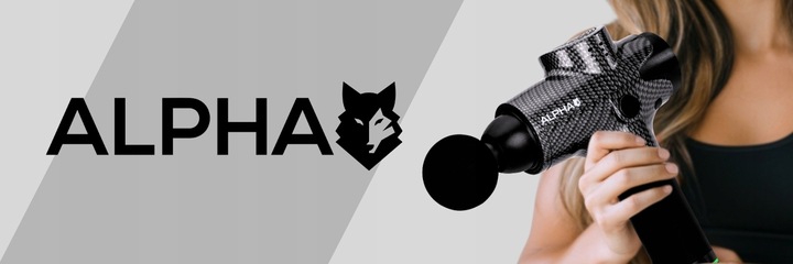 Pistolet do Masażu Alpha Massage Gun Pro - Masażer do Pleców, Ciała i Stóp