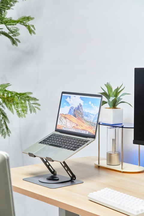 PODSTAWKA POD LAPTOPA 17 REGULOWANA OBROTOWA 360 stopni STOLIK POD LAPTOPA