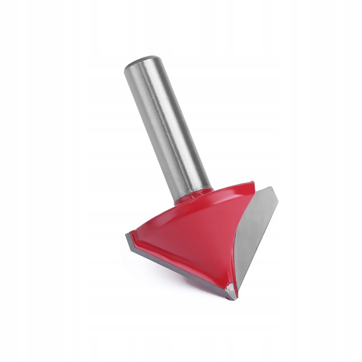 Frez VHM do PŁYT GIPS-Karton GK 90 stopni kątowy 8mm uchwyt