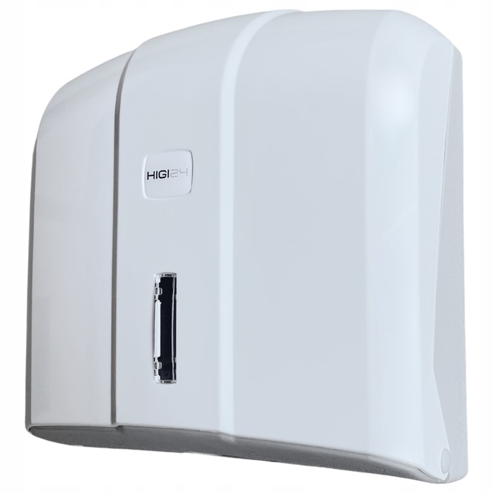 Pojemnik Dozownik Podajnik ręczniki papierowe ZZ Biały Naścienny ATEST PZH