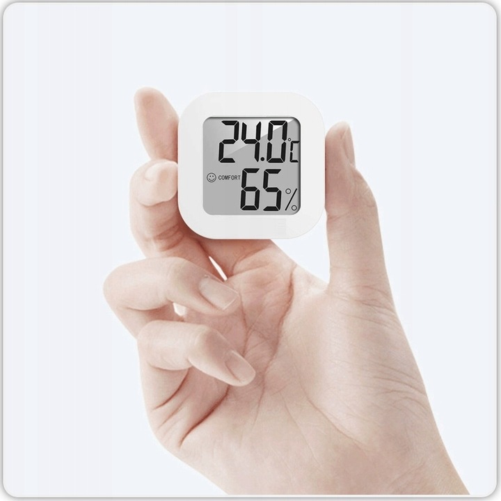 4x TERMOMETR POKOJOWY CYFROWY HIGROMETR ELEKTRONICZNY WILGOTNOŚĆ