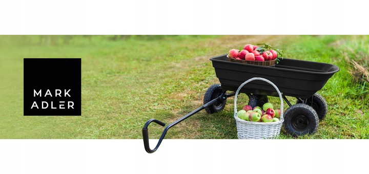 Wózek Ogrodowy Taczka Przyczepka Mark Adler Cart 2.0 120l do 200kg