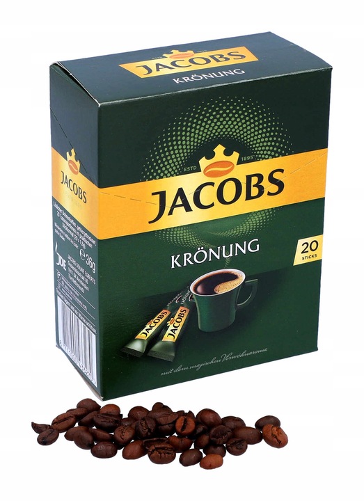 Jacobs Kronung kawa w saszetkach rozpuszczalna 3x20 saszetek 36g z Niemiec