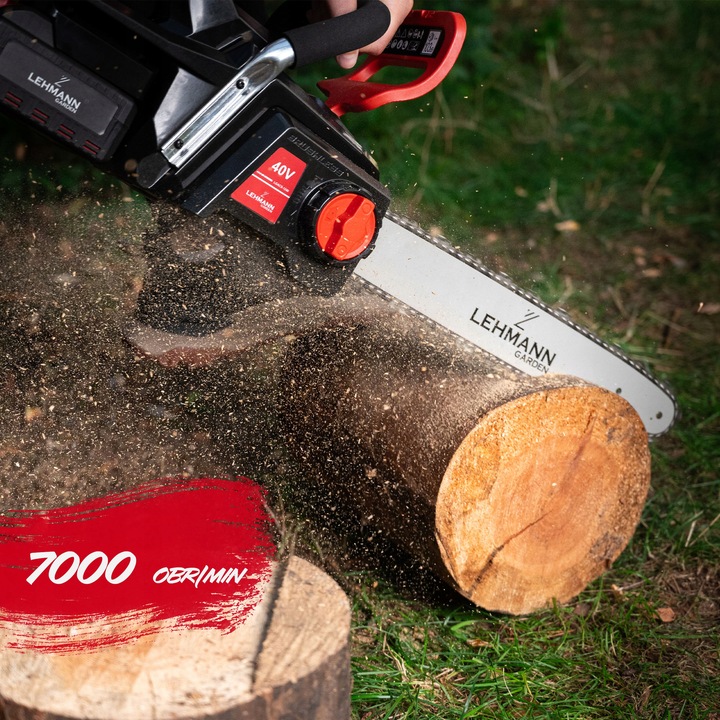 PIŁA ŁAŃCUCHOWA PILARKA AKUMULATOROWA GAŁĘZIÓWKA DREWNA MOCNA AKU 40V