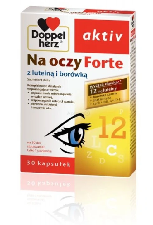 Doppelherz aktiv Na oczy Forte, kapsułki, 30 szt.