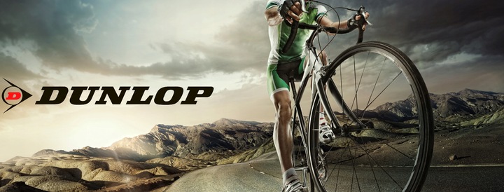 BŁOTNIKI Rowerowe BŁOTNIK Rowerowy DUNLOP 24-26 Komplet ZESTAW przód tył