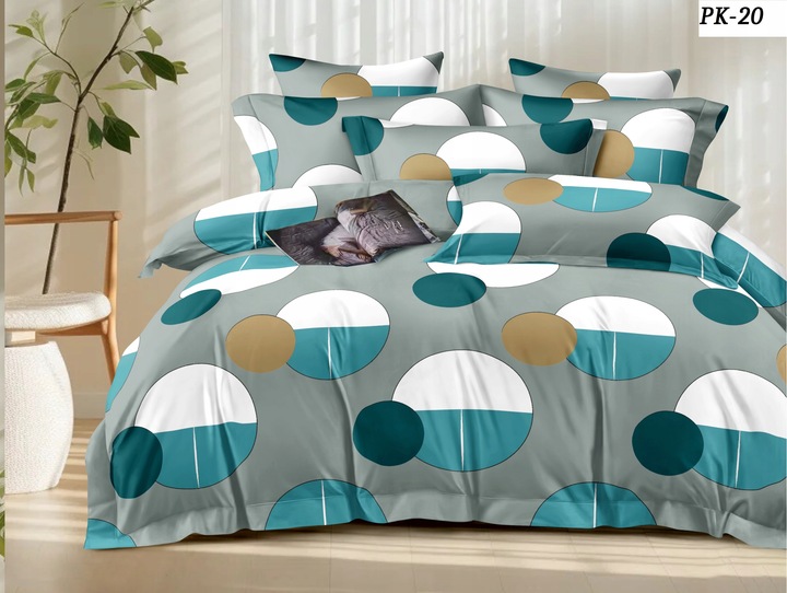 Pościel 160x200 Zestaw 3 Częsci Mikrofibra Komplet Poduszka 2x 70x80