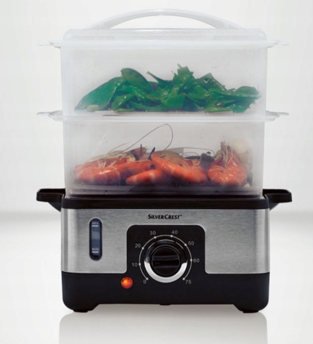 Parowar Elektryczny URZĄDZENIE DO GOTOWANIA NA PARZE pojemnik na ryż