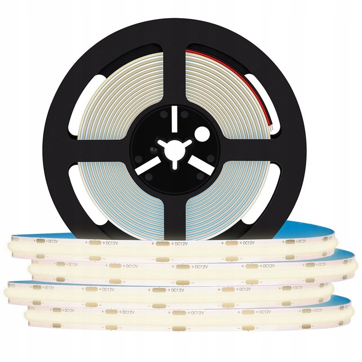 Taśma LED COB 12V 5M NEON NEUTRAL LINIA