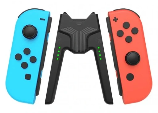 UCHWYT JOY-CON GRIP ŁADOWARKA DO NINTENDO SWITCH OLED PAD