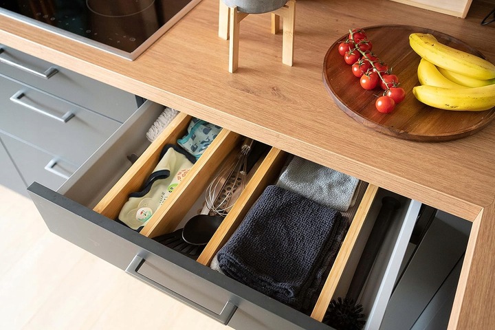 4x ORGANIZER DO SZUFLADY SZUFLAD PRZEGRÓDKA SEPARATOR PRZEGRODY