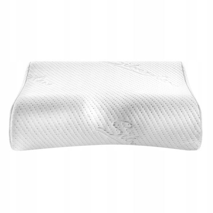 PODUSZKA ORTOPEDYCZNA DO SPANIA PROFILOWANA Z WGŁĘBIENIEM PIANKA MEMORY