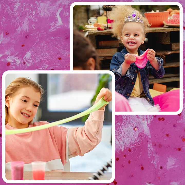 ZESTAW SLIME DO ROBIENIA GLUTÓW WIELKI KREATYWNY 120w1 BOX FABRYKA PREZENT