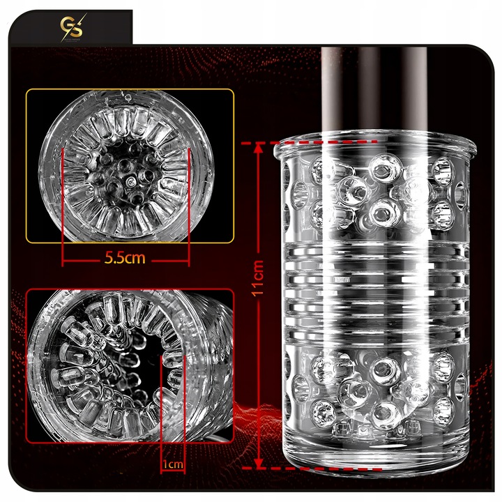 AUTOMATYCZNY MASTURBATOR MĘSKI SSĄCO ROTUJĄCY DLA MĘŻCZYZN POSUWISTY