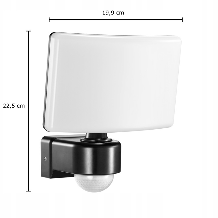 LAMPA ZEWNĘTRZNA HALOGEN LED 30W Z CZUJNIK RUCHU ZMIERZCHU REGULOWANA