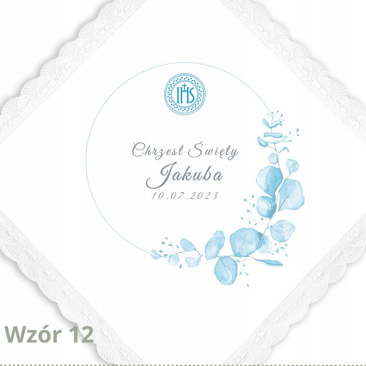 ŚWIECA DO CHRZTU KOMUNII NA CHRZEST KOMUNIĘ GROMNICA CHRZCINY