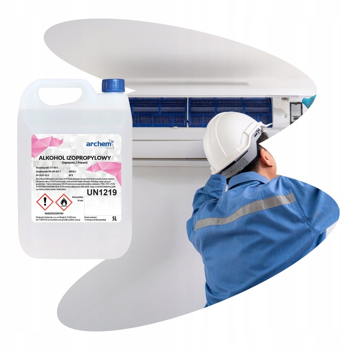 Alkohol Izopropylowy IPA 5L – Izopropanol czyszczenie Elektroniki, PCB