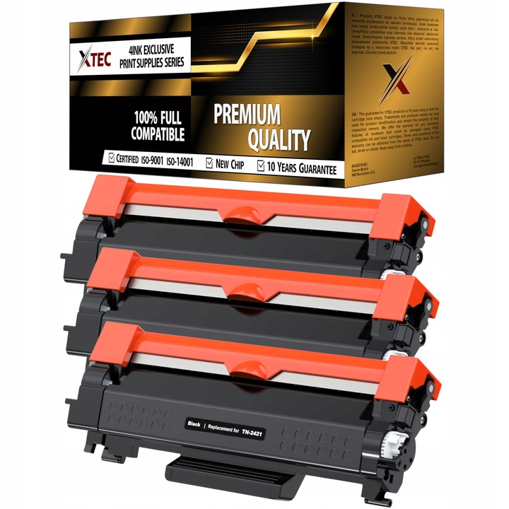 TONER XL DO DRUKARKI BROTHER MFC-L2712DW MFC-L2732DW DCP-L2532DW HL-L2352DW