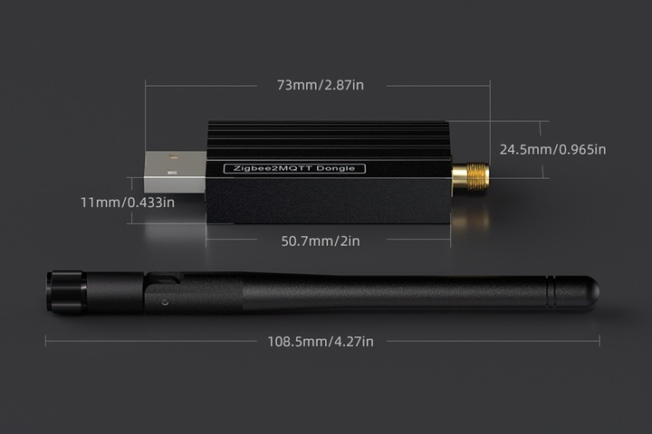 Koordynator Bramka Zigbee 3.0 USB CC2652P Antena Home Assistant