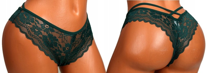 6x MAJTKI DAMSKIE FIGI STRINGI KORONKOWE L