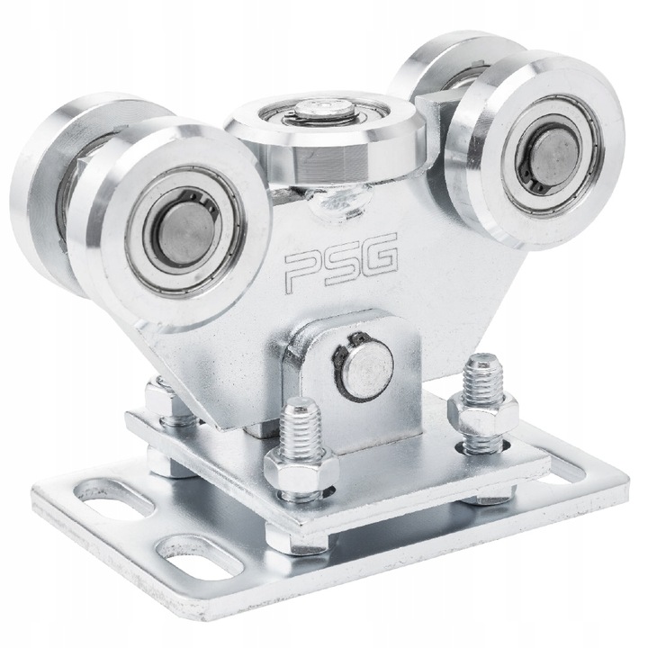 WÓZEK wózki do BRAMY PRZESUWNEJ 80x80 komplet ZESTAW wózków bramowych