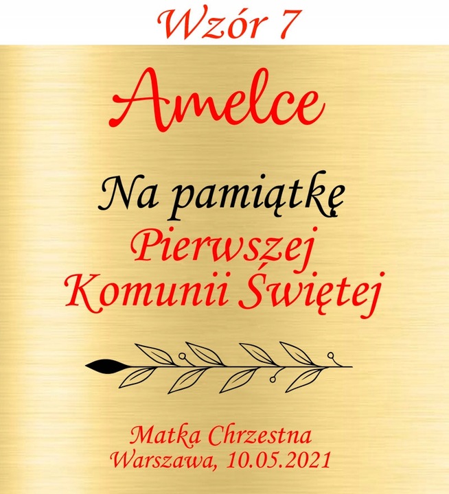 PUDEŁKO PREZENT GRAWER PAMIĄTKA PIERWSZEJ KOMUNII