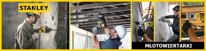 Młotowiertarka STANLEY SDS PLUS 1250W FME1250K-QS