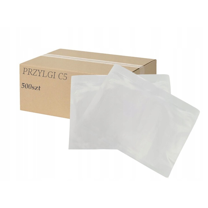 KOPERTY KURIERSKIE PRZYLGI C5 KANGURKI 500 SZT