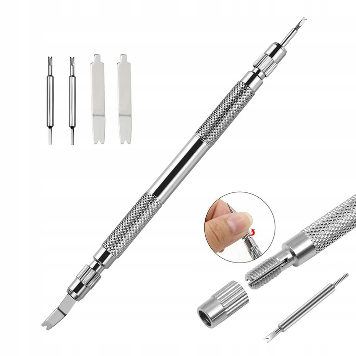 Teleskopy do paska Zestaw naprawczy paska do zegarków 8-25mm 360szt