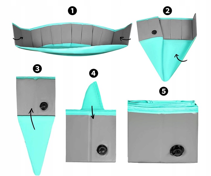 BASEN KOJEC DLA PSA ZWIERZĄT DZIECI XXL SKŁADANY 100cm