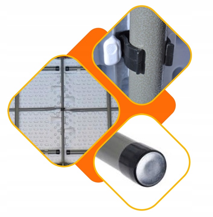 STÓŁ CATERINGOWY SKŁADANY WALIZKA BANKIETOWY OGRODOWY 180 CM WYTRZYMAŁY