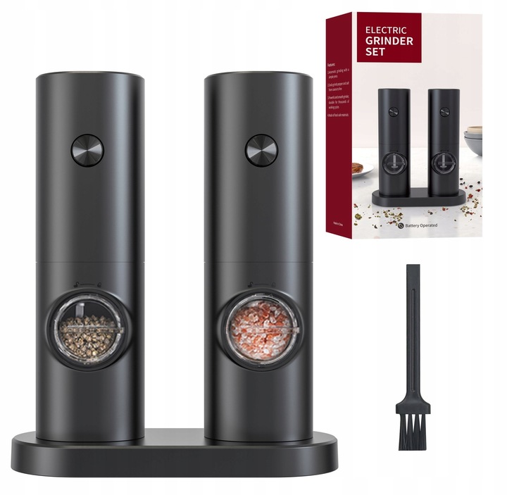 ELEKTRYCZNY MŁYNEK MŁYNKI ROZDRABNIACZ MIELENIA SOLI PIEPRZ PRZYPRAW