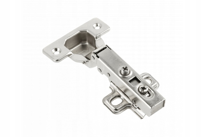 Zawias meblowy prosty nakładany CICHY DOMYK 110° GTV-HC Eurowkręty 100