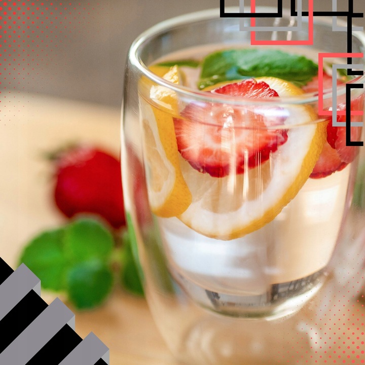 SZKLANKI DO KAWY LATTE HERBATY 350ml TERMICZNE Z PODWÓJNYM DNEM ZESTAW