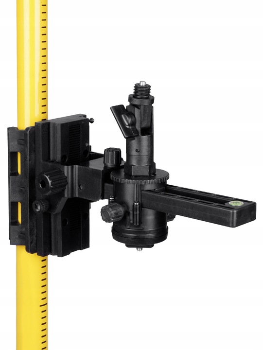 STATYW ROZPOROWY TYCZKA DO LASERA POZIOMICY 285 CM +ADAPTER DO SKOSÓW