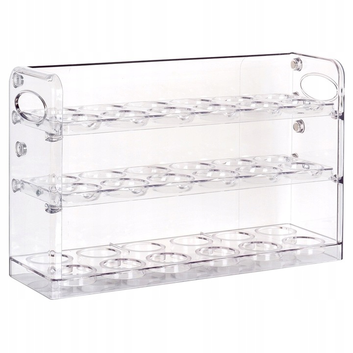 Pojemnik NA 36 JAJEK jajka pudełko organizer kuchenny do lodówki piętrowy