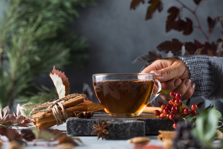 Rozgrzewająca Herbata Zimowa Grzaniec Zbójnicki Bezalkoholowy 10 T. LOYD