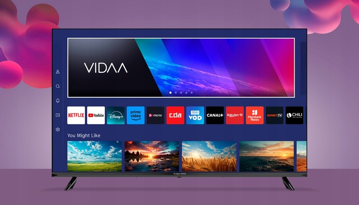 Telewizor Kruger&Matz KM0240FHD-V2 40" FHD SmartTV VIDAA 60Hz DVB-T2