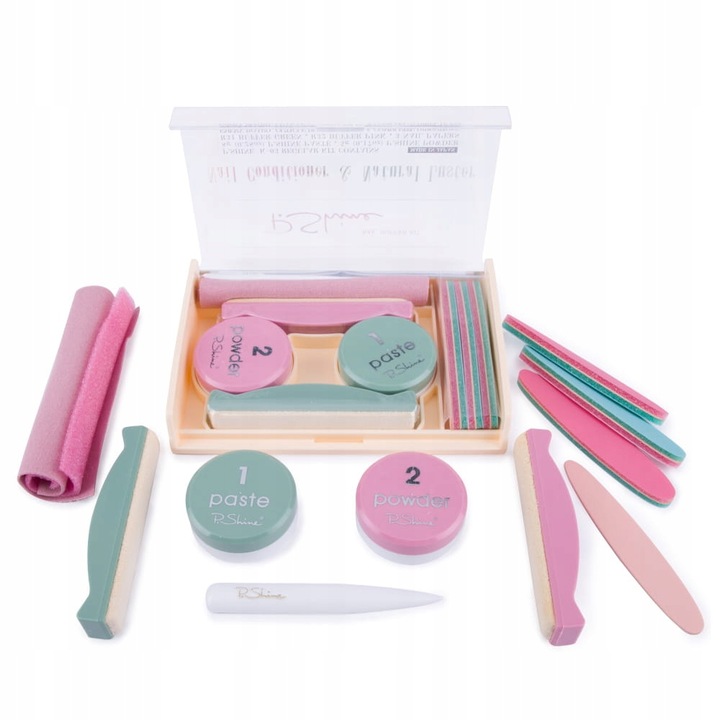 Japoński Manicure P.Shine Do Japońskiego Manicure Japanese Duży ZESTAW 9w1