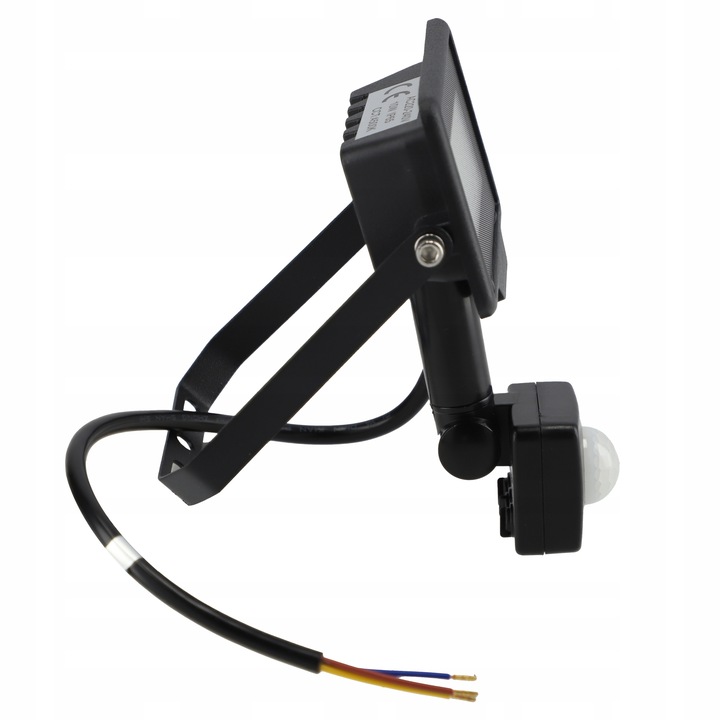 Naświetlacz LED SLIM 10W halogen z CZUJNIK RUCHU i zmierzchu reflektor