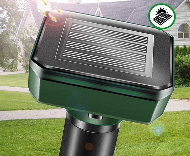 4X SILNY ODSTRASZACZ KRETÓW SOLARNY NA KRETY MOCNY