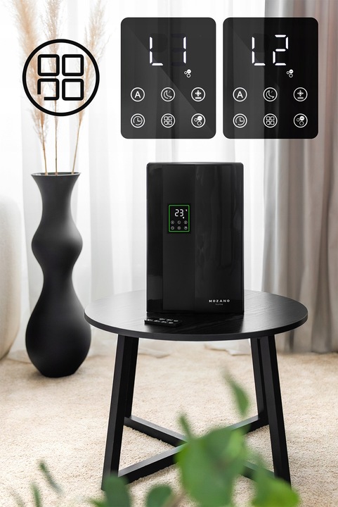 DUŻY OSUSZACZ POWIETRZA POCHŁANIACZ WILGOCI OCZYSZCZACZ XXL CICHY +