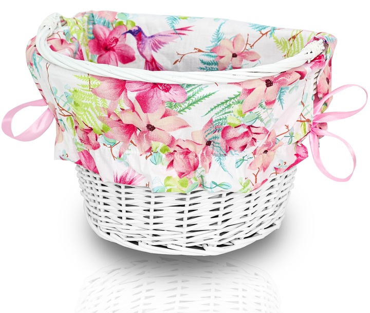 WKŁAD rowerowy WYŚCIÓŁKA do koszyka NA ROWER WZORY