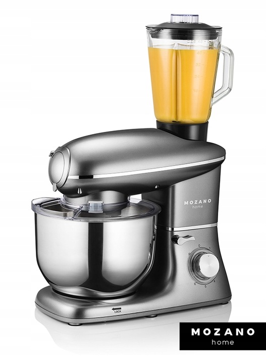 ROBOT PLANETARNY KUCHENNY 3200W BLENDER MIKSER DUŻY ZESTAW 6w1 MISA 6,2L