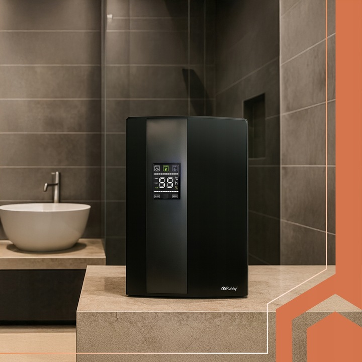 Osuszacz Powietrza Pochłaniacz Wilgoci 24h Mocny Oczyszczacz UV TiO2